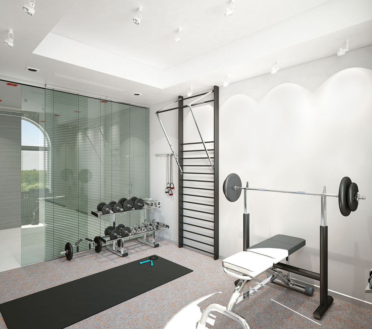 homify Fitness minimalistas