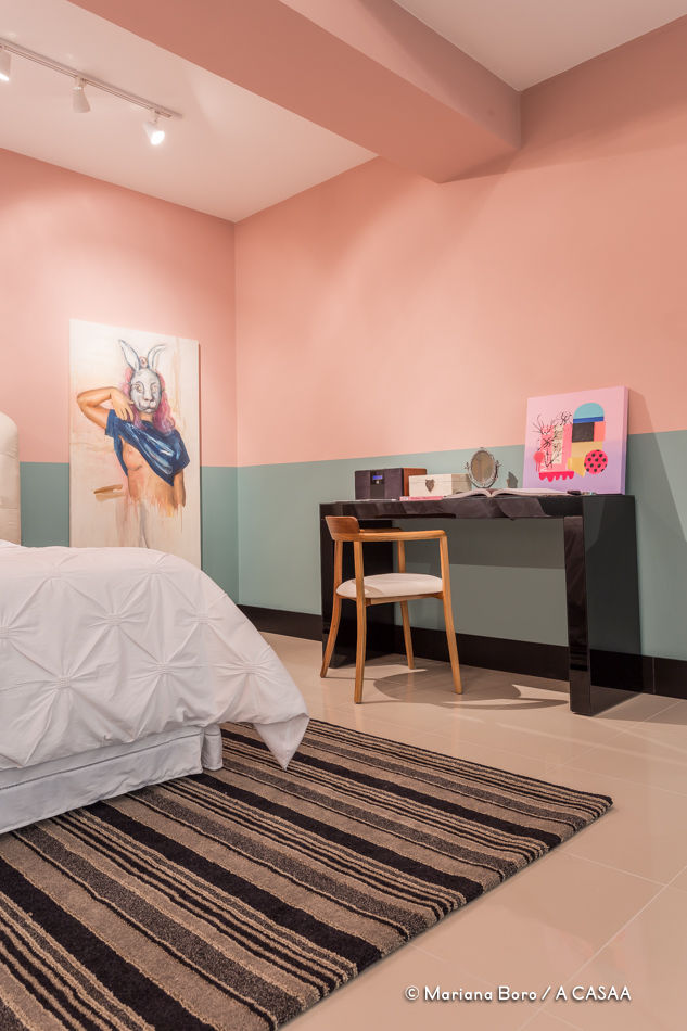 Suite Candy Colors Jean Felix Arquitetura Mais espaços Imagens e pinturas