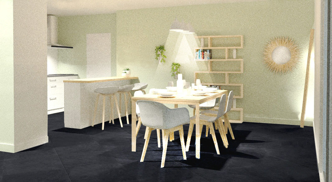 homify Scandinavian style dining room