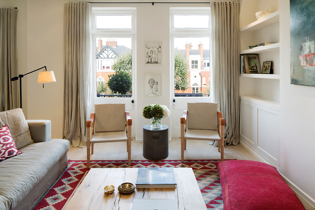 BIDDULPH MANSIONS, MAIDA VALE, Ardesia Design Ardesia Design Moderne woonkamers