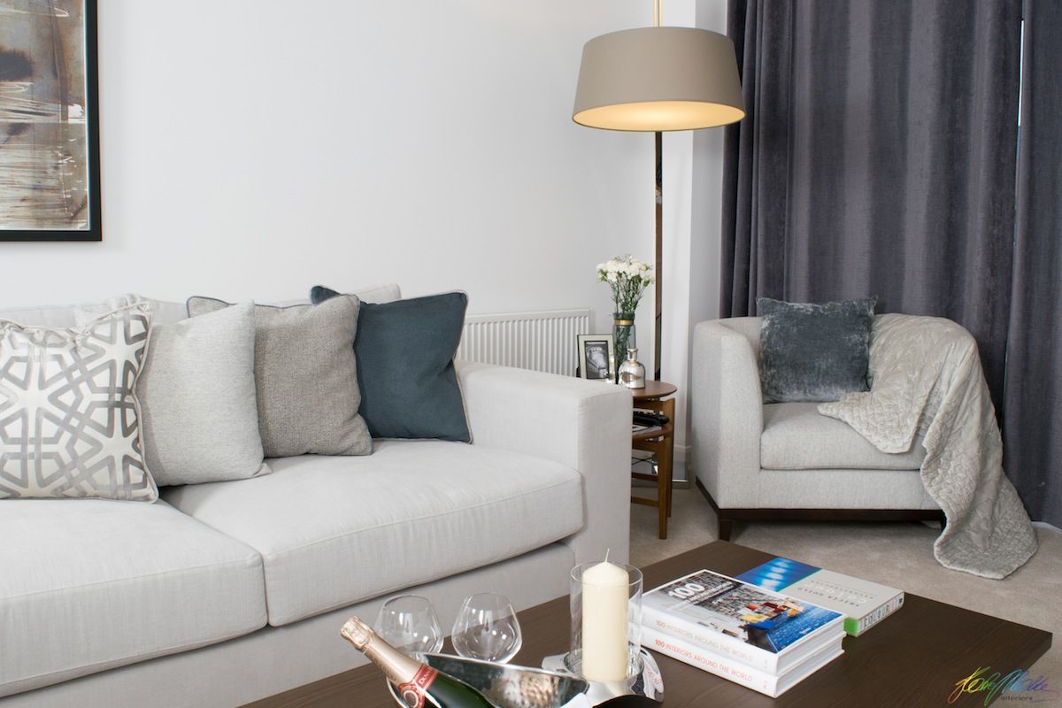 Contemporary Living room homify Salas modernas