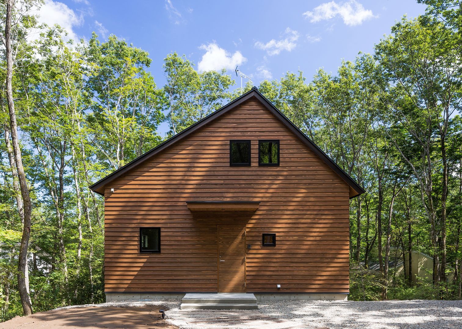 森の家, Unico design一級建築士事務所 Unico design一級建築士事務所 Modern houses Wood Wood effect