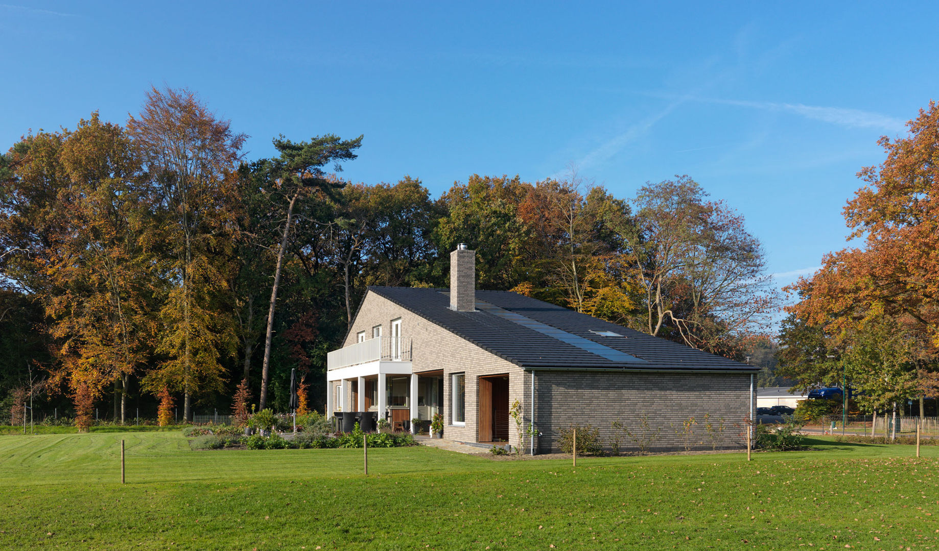 Woonhuis Doorn, De Zwarte Hond De Zwarte Hond Rumah Gaya Country