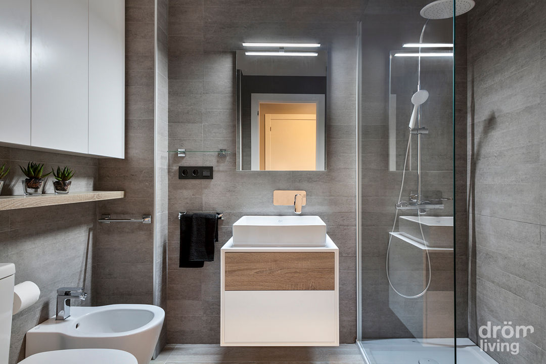 Hogar familiar en Badalona, Dröm Living Dröm Living Classic style bathroom