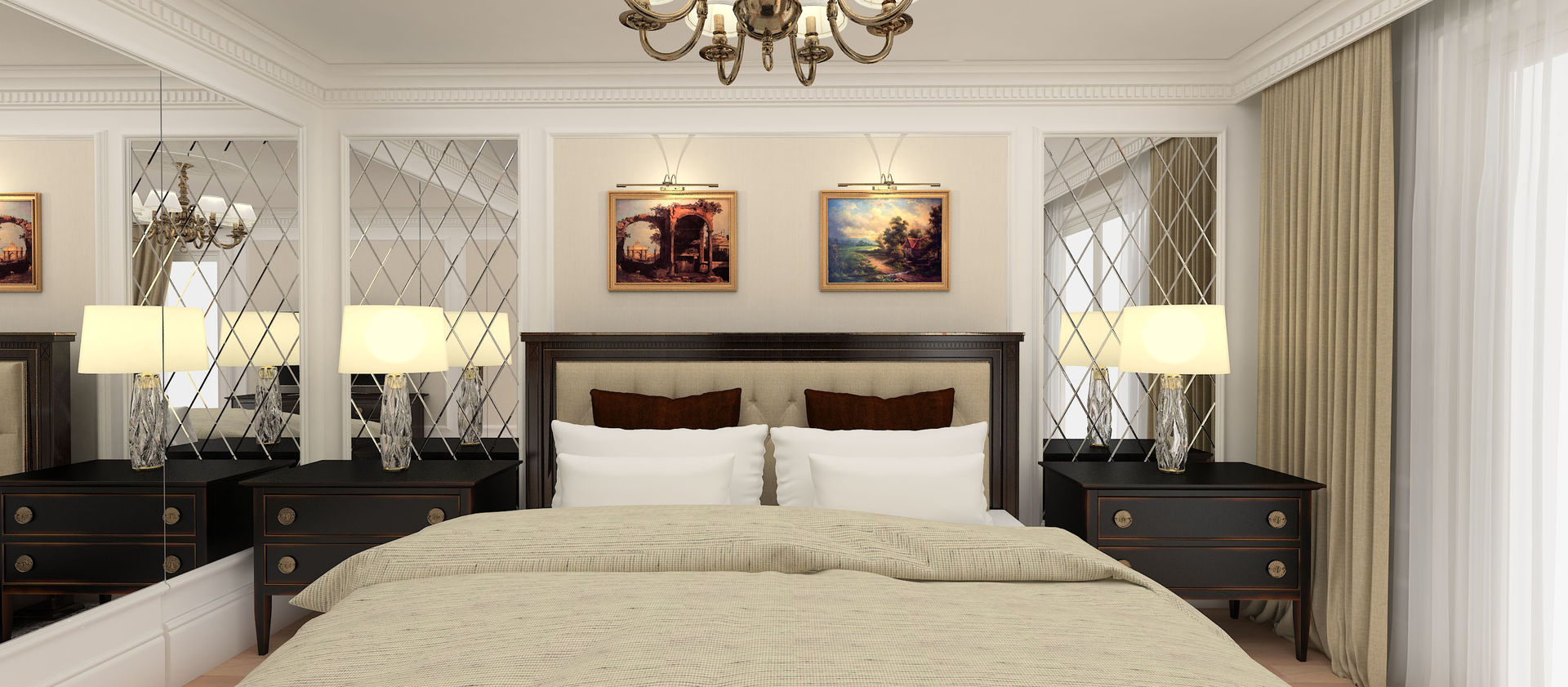 A.G. Evi, Kerim Çarmıklı İç Mimarlık Kerim Çarmıklı İç Mimarlık Classic style bedroom