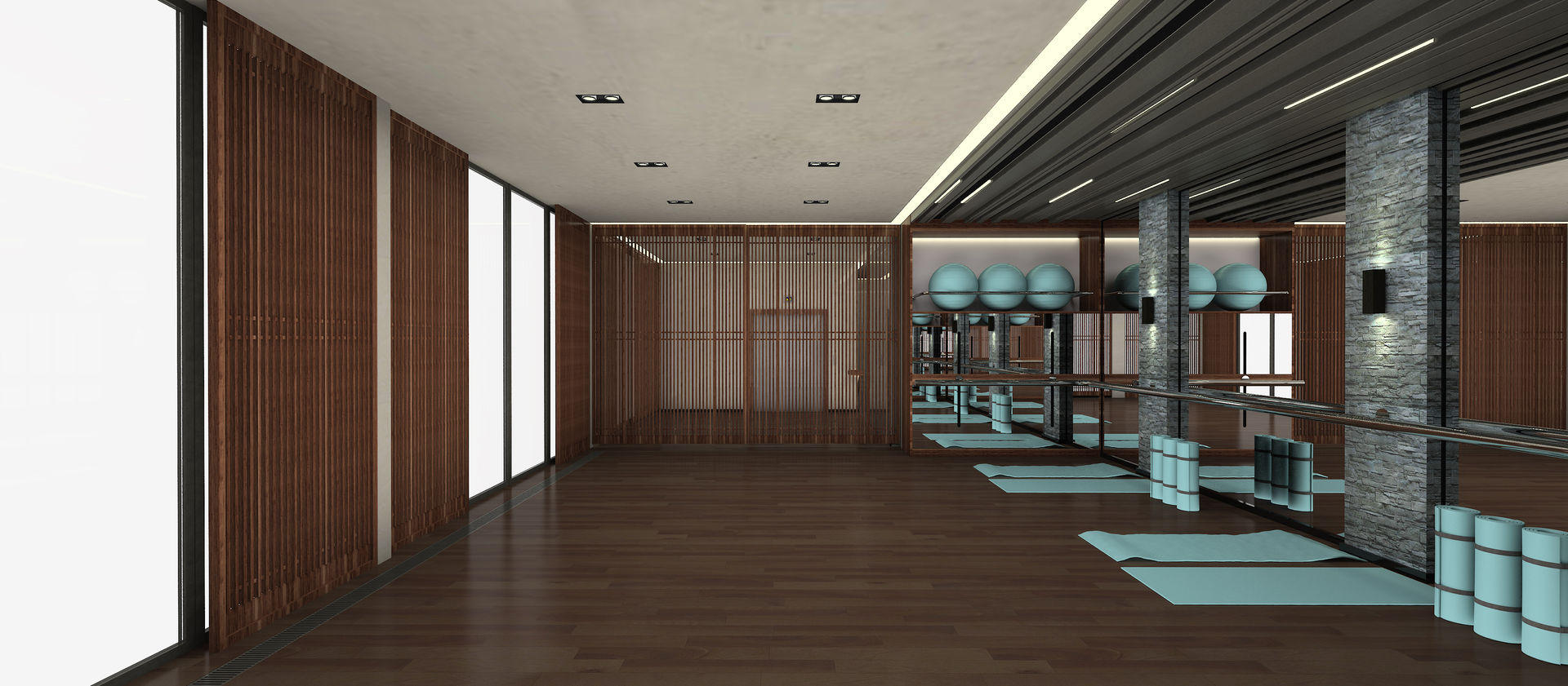 Spora Club, Kerim Çarmıklı İç Mimarlık Kerim Çarmıklı İç Mimarlık Gym