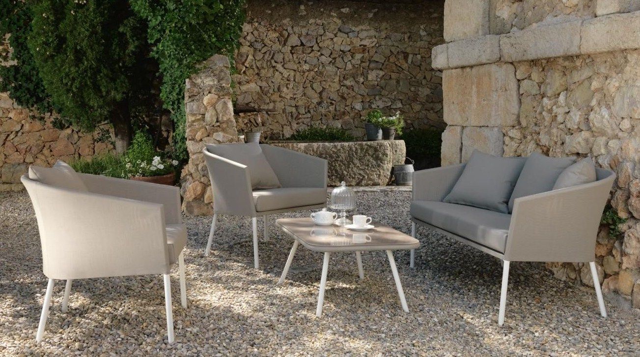 Salotto Amy - Talenti homify Giardino moderno Alluminio / Zinco Mobili