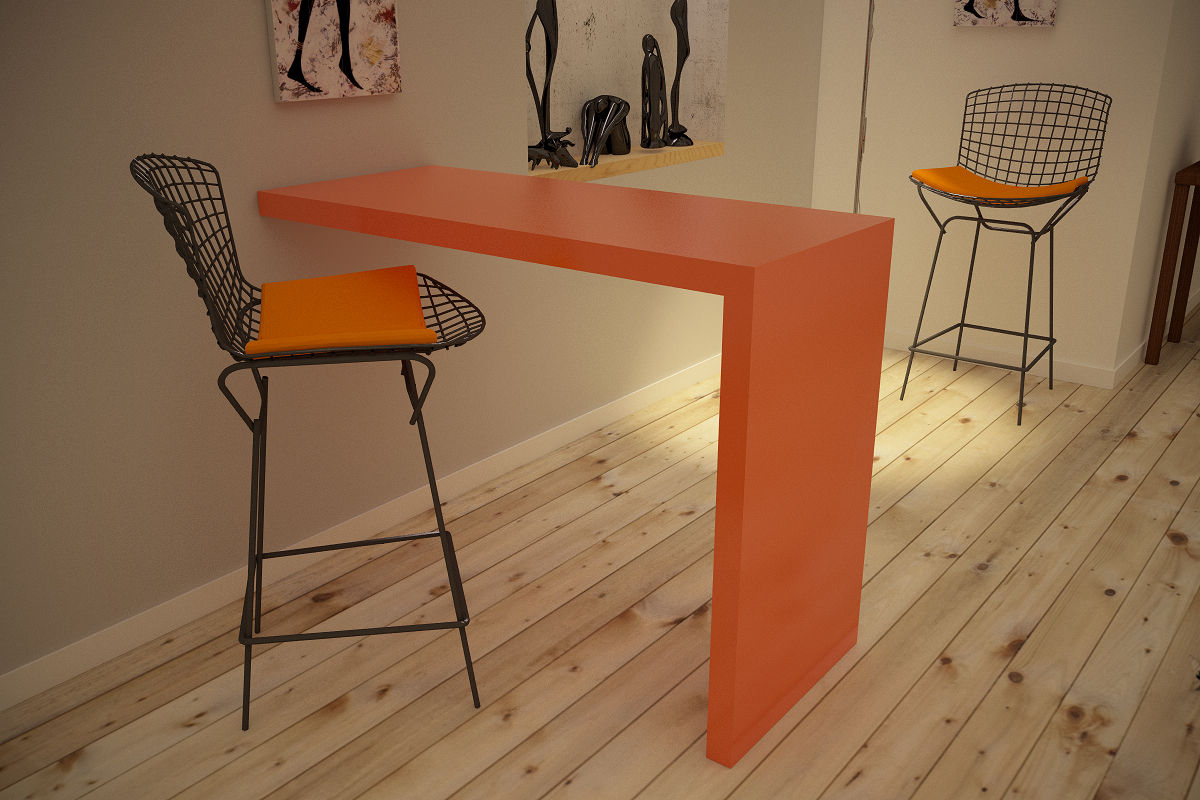 Diseño de Muebles, Renders SLB Renders SLB مطبخ Bench tops