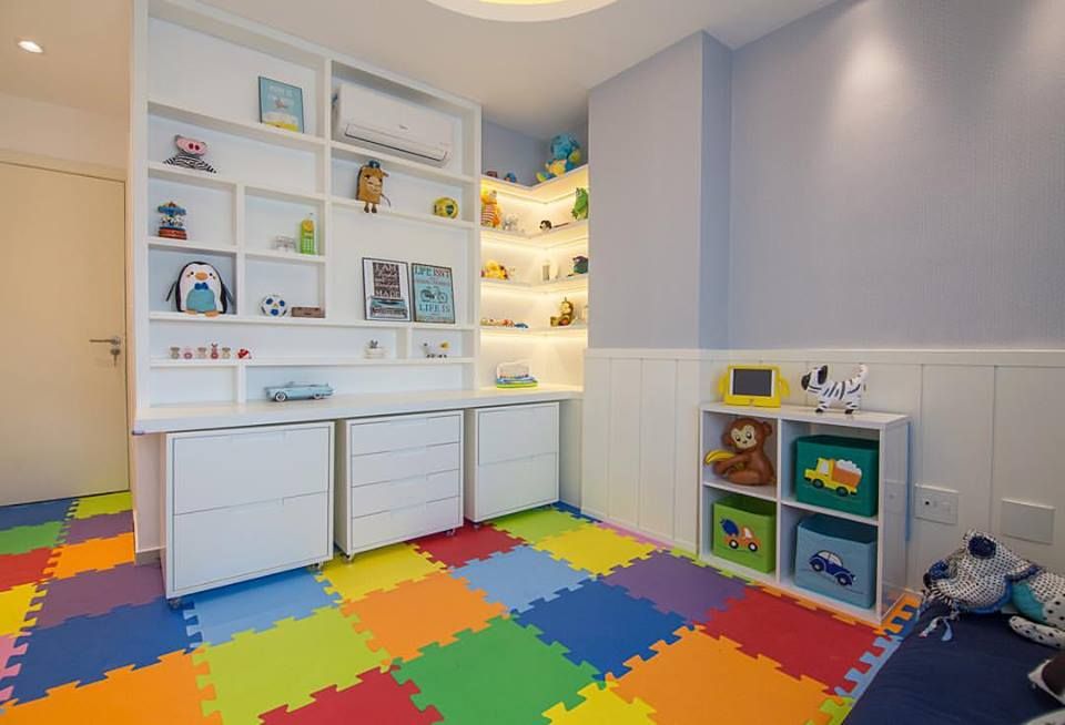 Cobertura Recreio dos Bandeirantes- RJ, Duplex Interiores Duplex Interiores Nursery/kid’s room