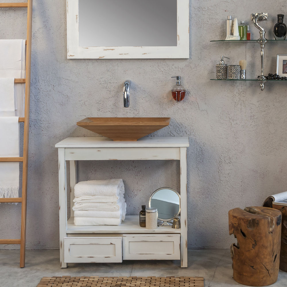 Mobili da Bagno: Ordine e Design per un Ambiente di Vero Comfort, ADDEØ DESIGN ADDEØ DESIGN Phòng tắm