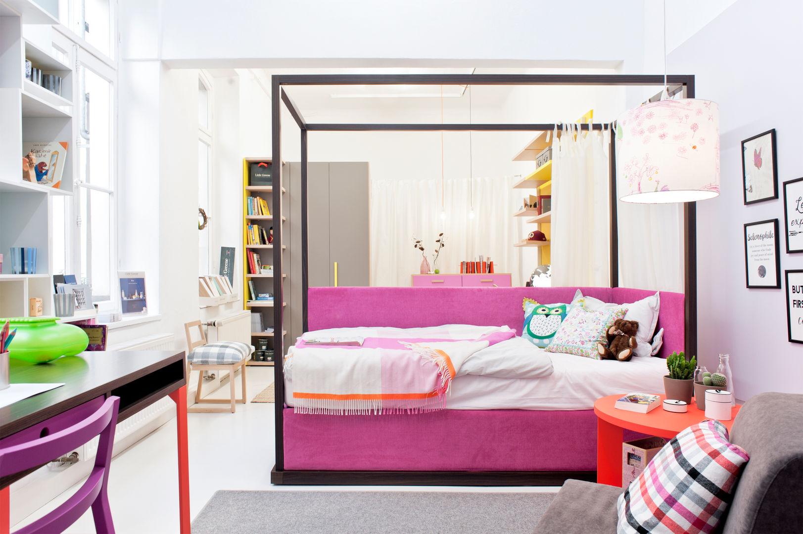 Ideen für ein modernes Jugendzimmer / Teeniezimmer, MOBIMIO - Räume für Kinder MOBIMIO - Räume für Kinder ห้องนอนเด็ก ไม้ Wood effect เตียงเด็กและเปลเด็ก