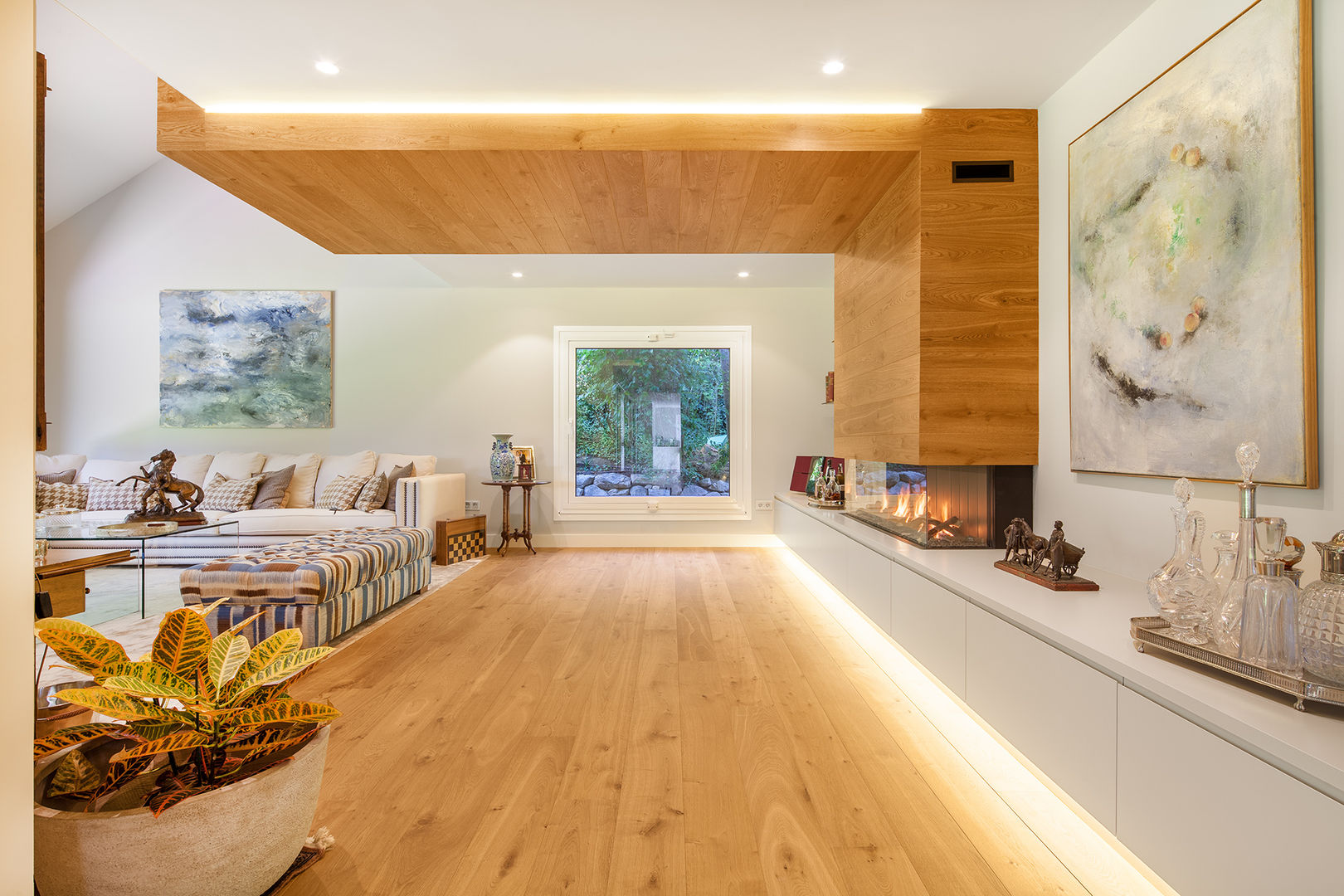 CHALET VALDEMARIN, Tarimas de Autor Tarimas de Autor Modern living room Wood Wood effect