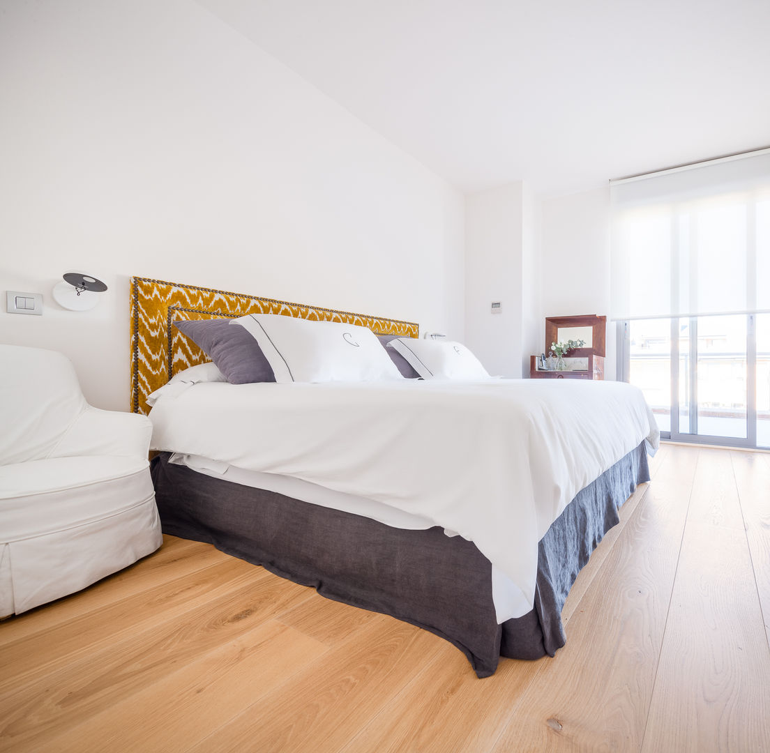 CHALET MAJADAHONDA, Tarimas de Autor Tarimas de Autor Dormitorios de estilo minimalista Madera Acabado en madera