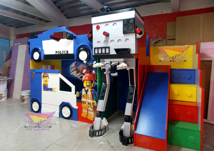 Camas y muebles para niños, Kids World- Recamaras, literas y muebles para niños Kids World- Recamaras, literas y muebles para niños Stanza dei bambini moderna PVC