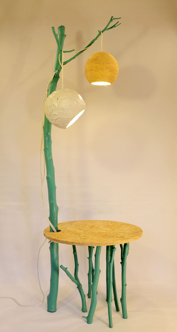 POLPA LAMPS - Paulo Crafter, Blue Art Factory Blue Art Factory Case moderne Legno Effetto legno Accessori & Decorazioni