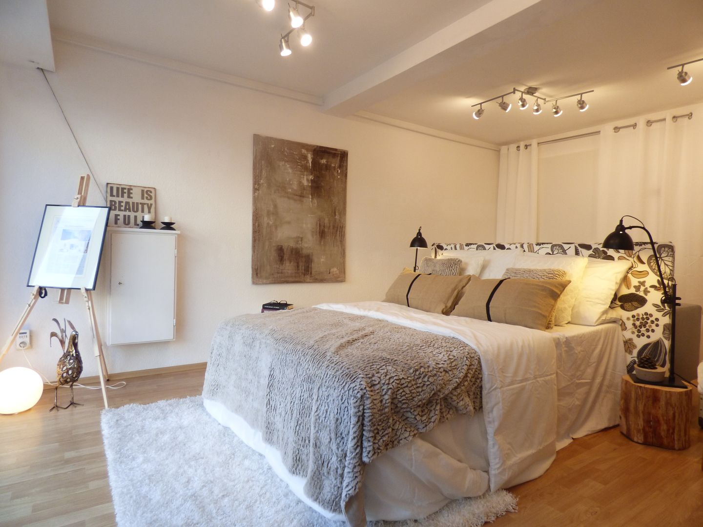 Showroom Schlafzimmer, Birgit Hahn Home Staging Birgit Hahn Home Staging Chambre scandinave