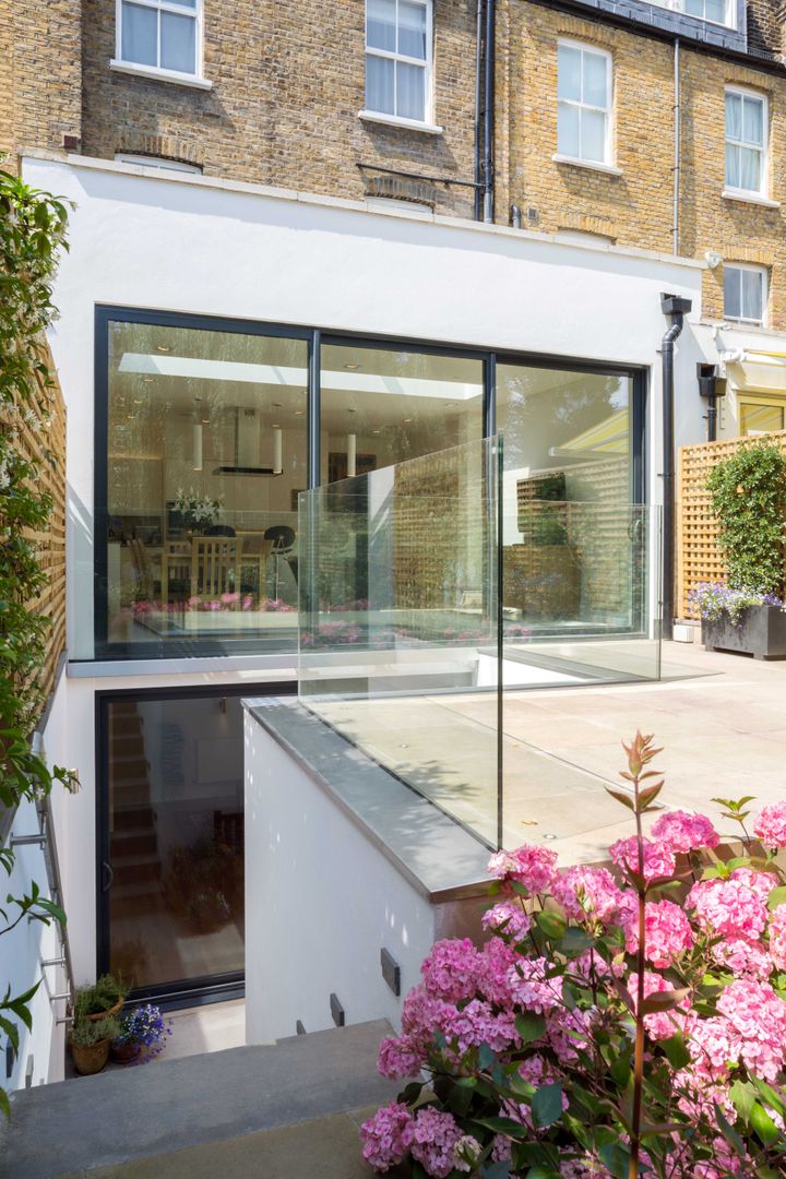 Fulham House, Frost Architects Ltd Frost Architects Ltd بلكونة أو شرفة