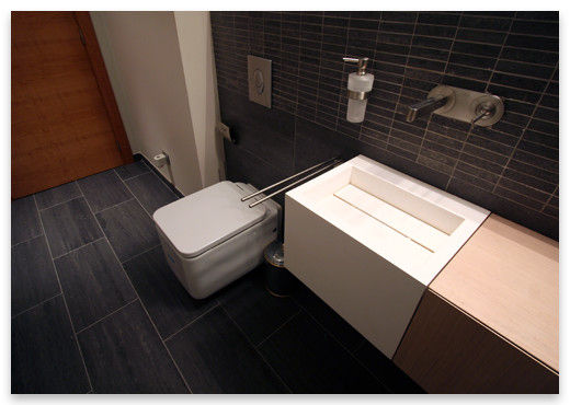 Reforma Aragón, MOBIMAR INTERIORISMO MOBIMAR INTERIORISMO Bagno moderno