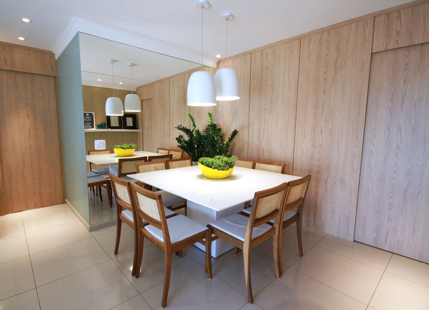 Vila Mascote, MeyerCortez arquitetura & design MeyerCortez arquitetura & design ห้องทานข้าว