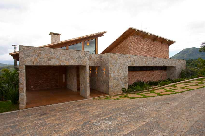 Mountain House, David Guerra Arquitetura e Interiores David Guerra Arquitetura e Interiores Rumah Gaya Rustic