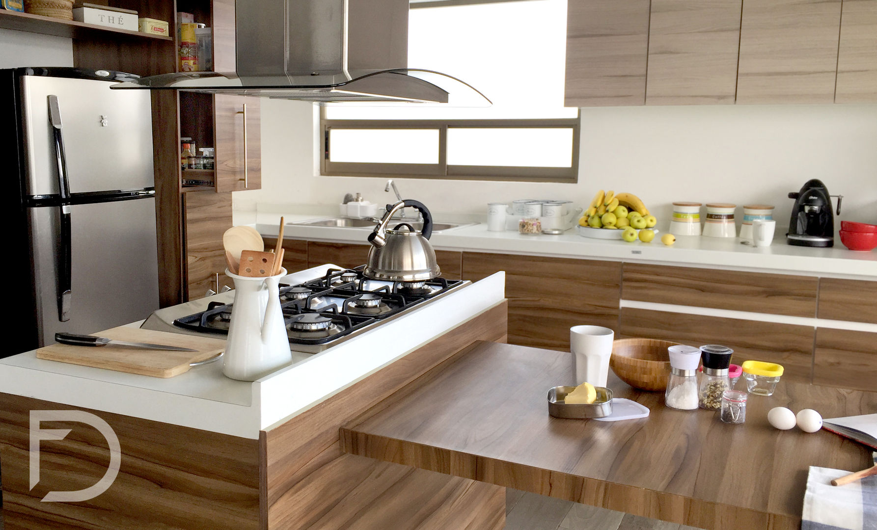homify Modern Kitchen Wood Wood effect