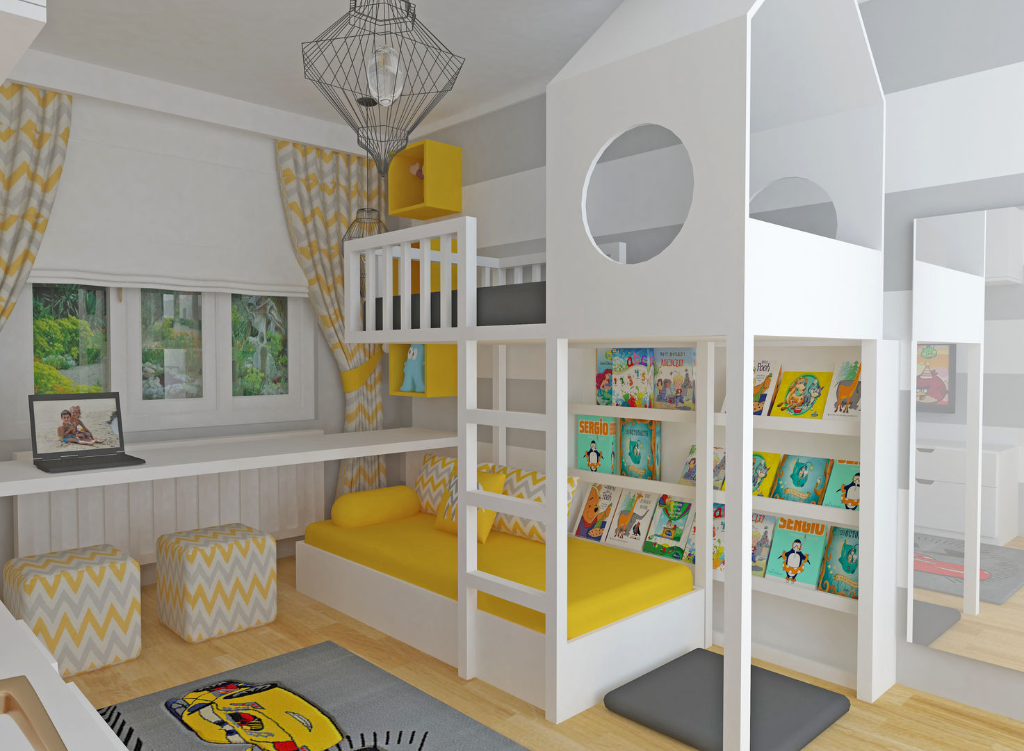 Fırat'ın Odası/Batman, MOBİLYADA MODA MOBİLYADA MODA Habitaciones para niños de estilo moderno