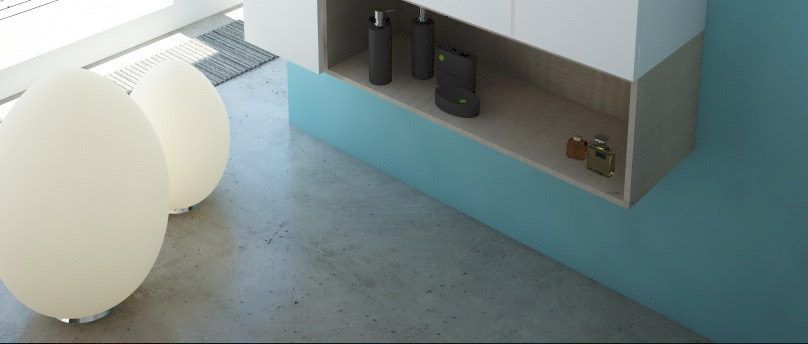 Pavimenti in cemento, Inmateria Inmateria Paredes e pisos minimalistas