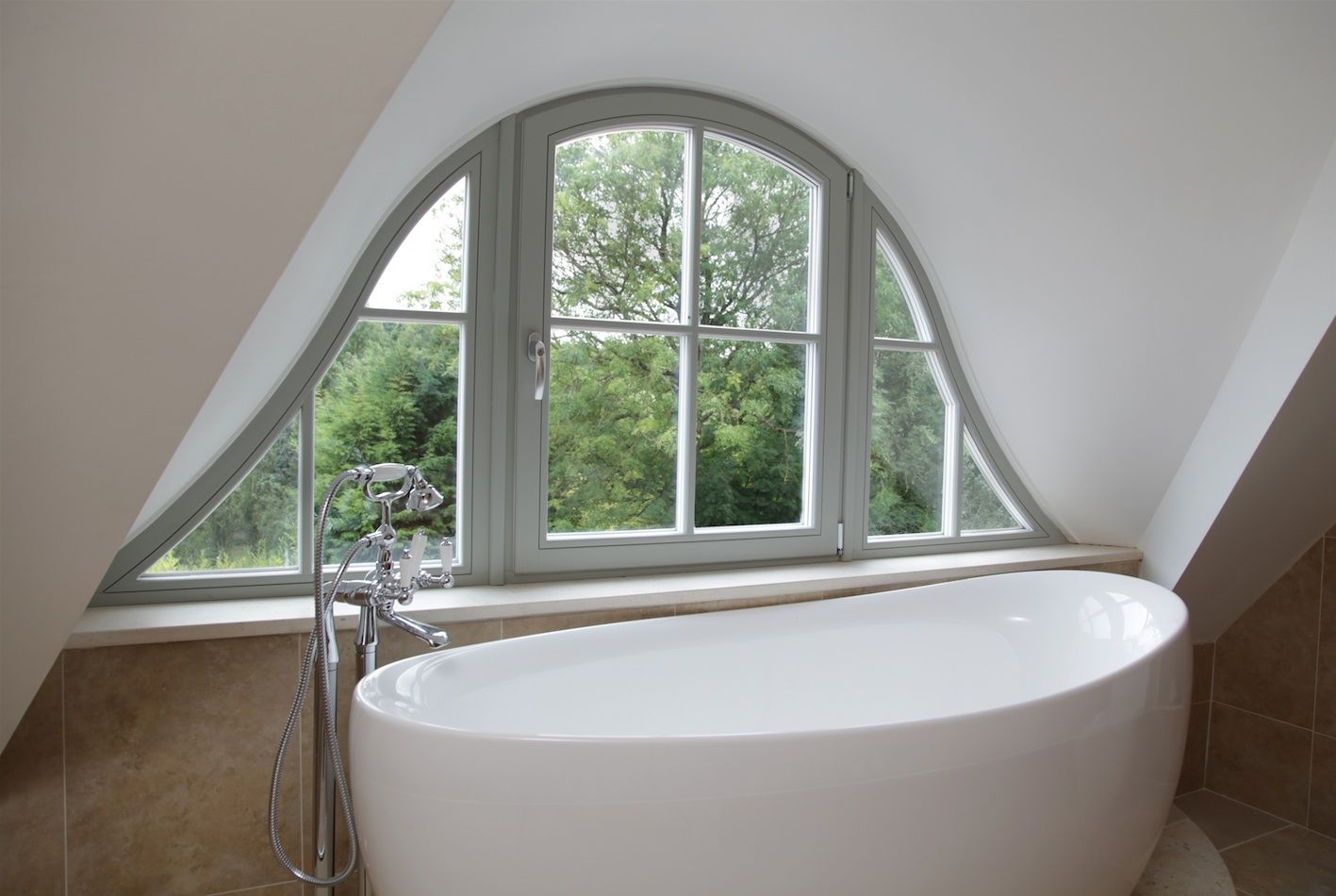 Bathroom The Wood Window Alliance Ванная в классическом стиле Дерево Эффект древесины