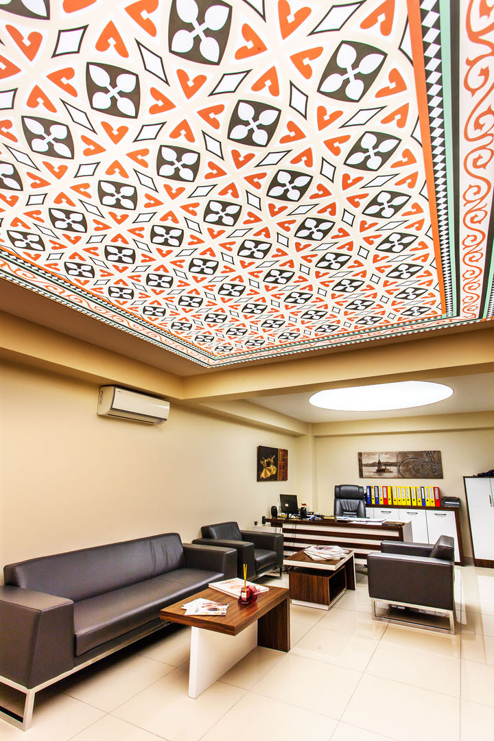 Stretch Ceiling, Internova Stretch Ceiling & 3d Flooring Internova Stretch Ceiling & 3d Flooring غرفة المعيشة