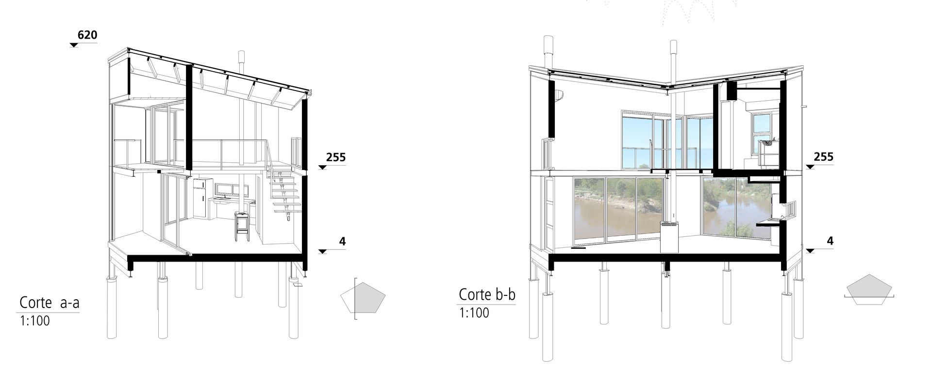 บ้านนอก โดย Arcubo arquitectos, ชนบทฝรั่ง