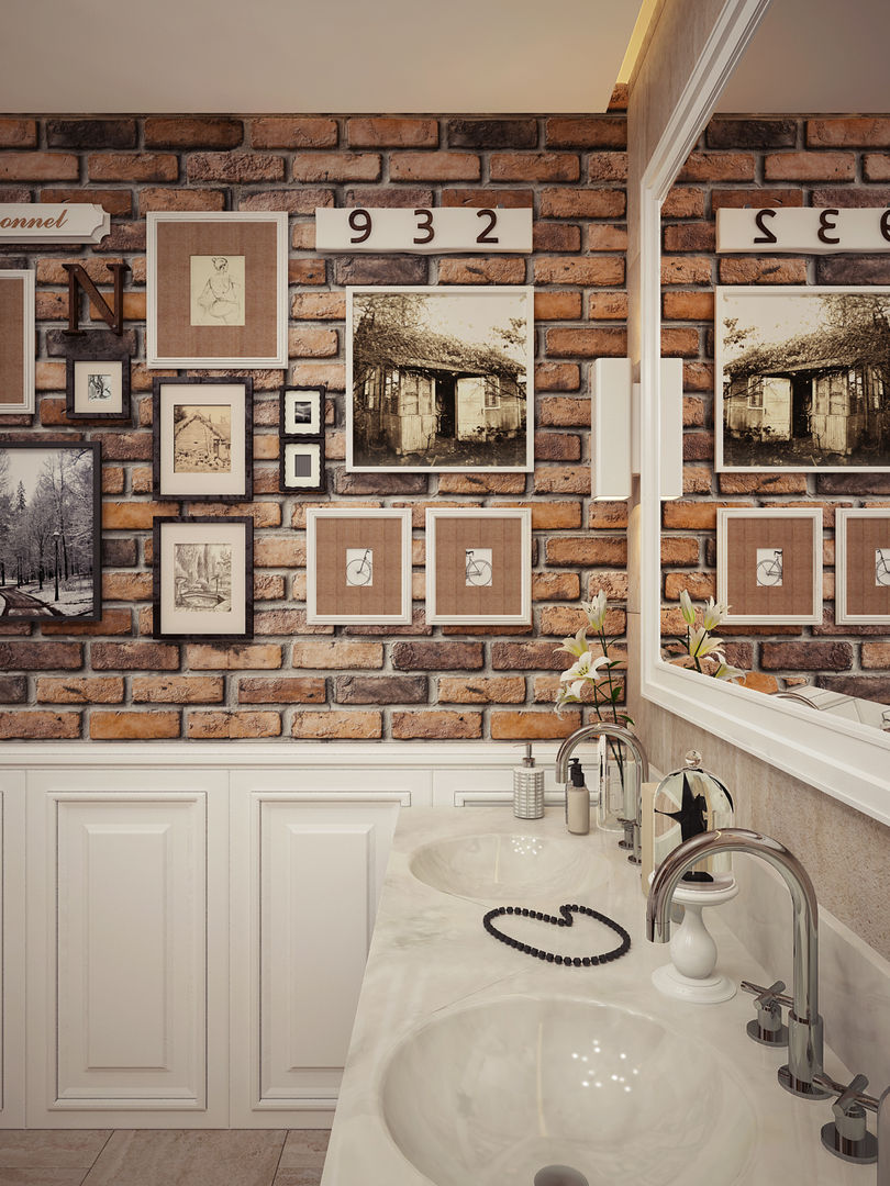 homify Endüstriyel Banyo