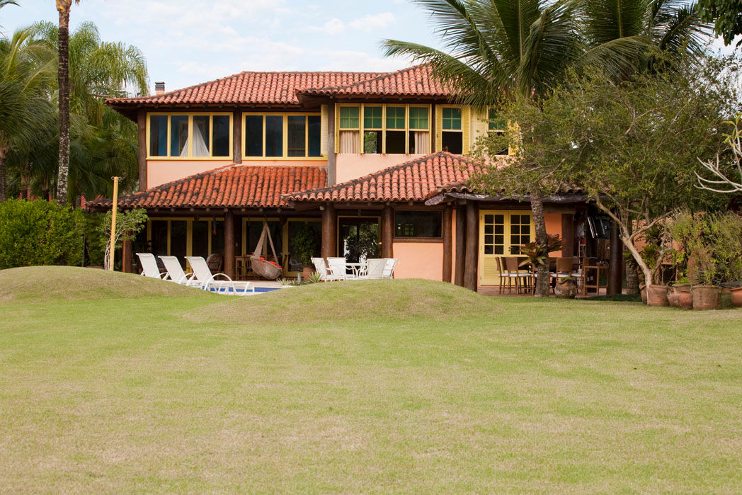 RESIDÊNCIA SL, MADUEÑO ARQUITETURA & ENGENHARIA MADUEÑO ARQUITETURA & ENGENHARIA Casas de estilo rústico