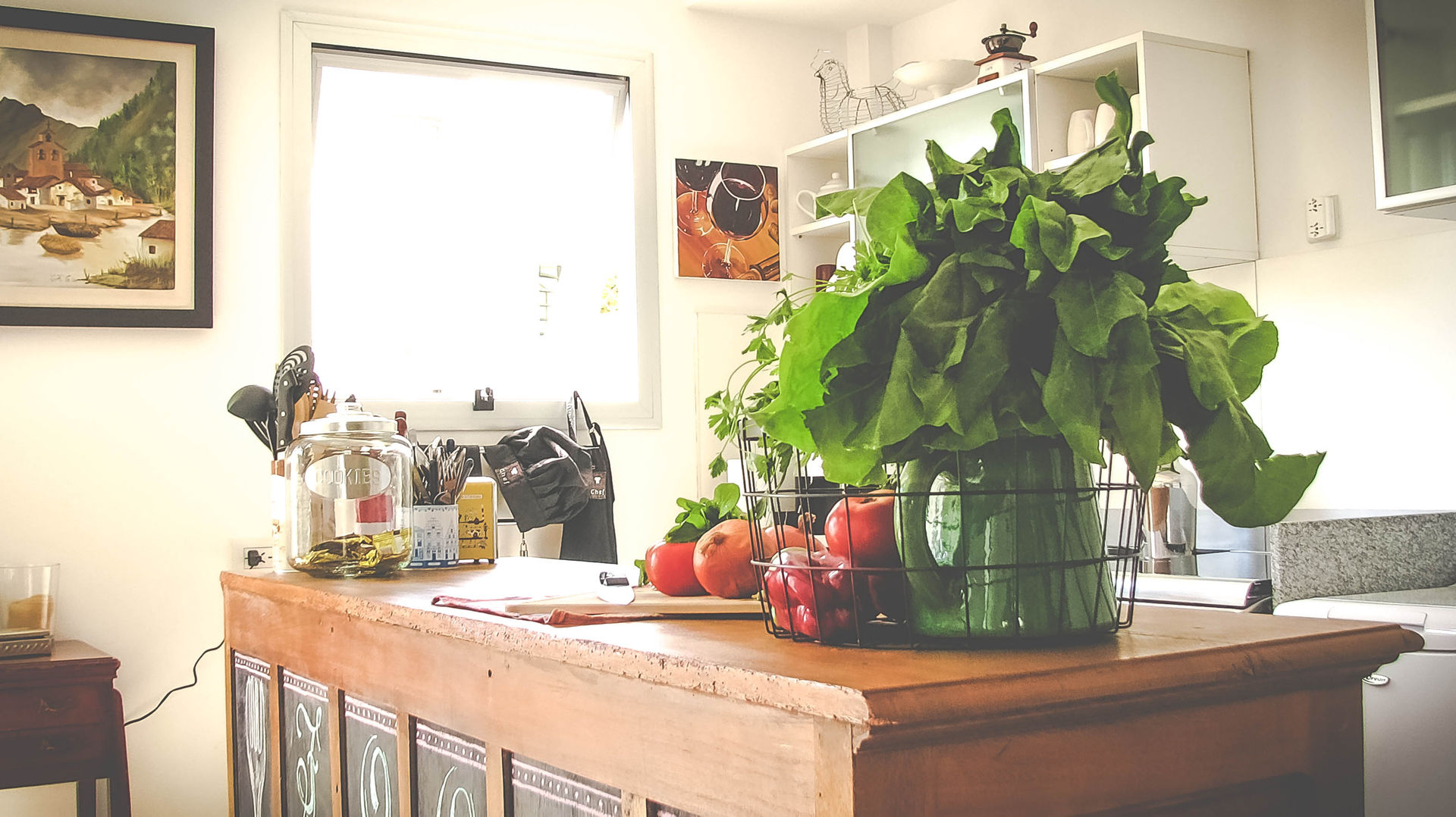 DECORACION - Cocina integrada, PLATZ PLATZ Eclectische keukens Hout Hout Opbergen