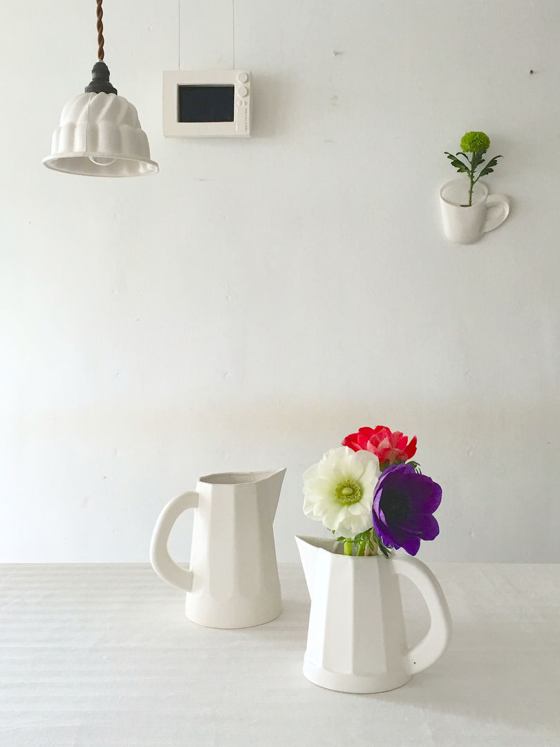 flowers, decco (デコ) decco (デコ) Autres espaces Porcelaine Objets d'art