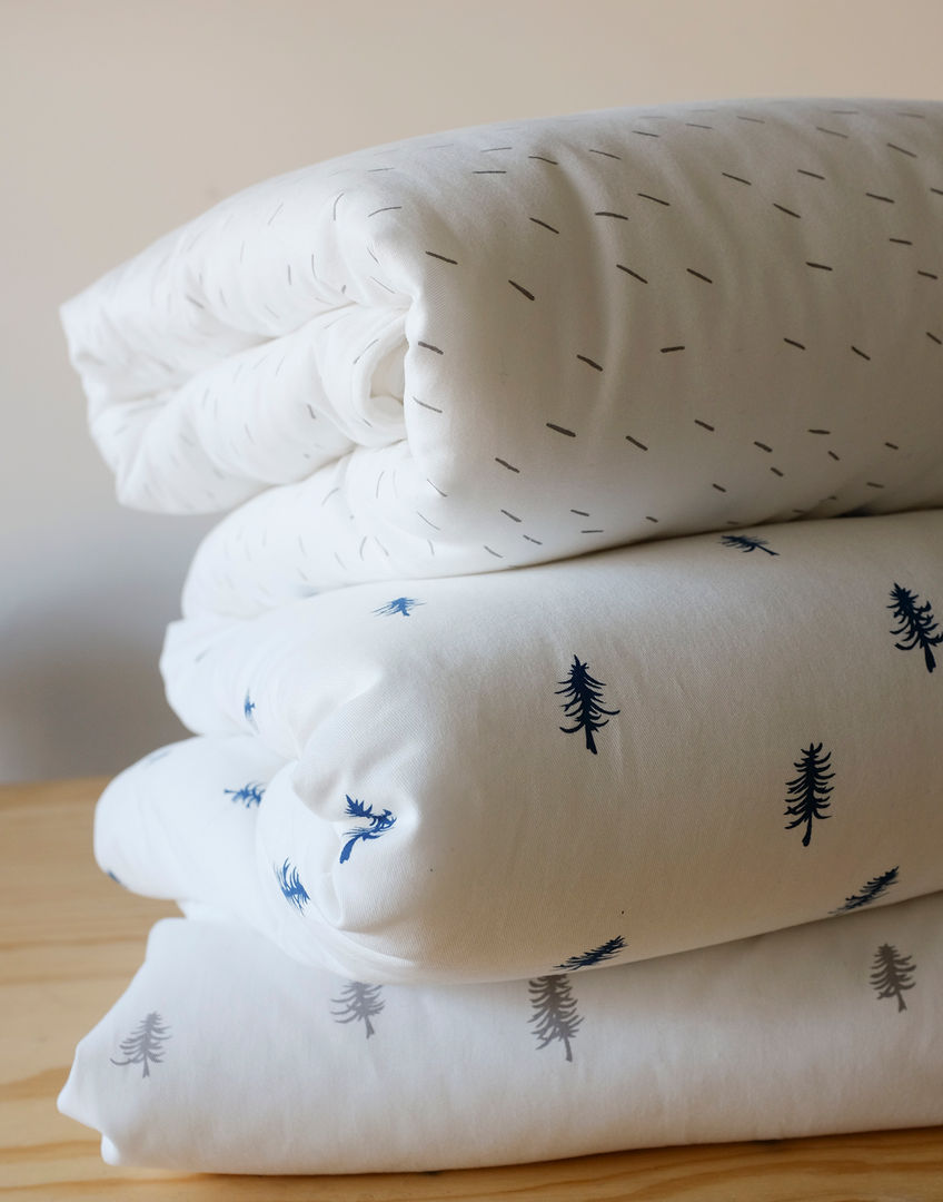 Blanco para bebés y niños, bla bla textiles bla bla textiles Nursery/kid’s room Cotton Red Beds & cribs