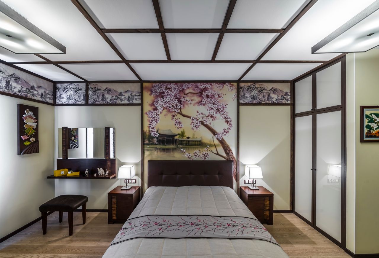 Квартира на ул. Есенина, Belimov-Gushchin Andrey Belimov-Gushchin Andrey Asian style bedroom