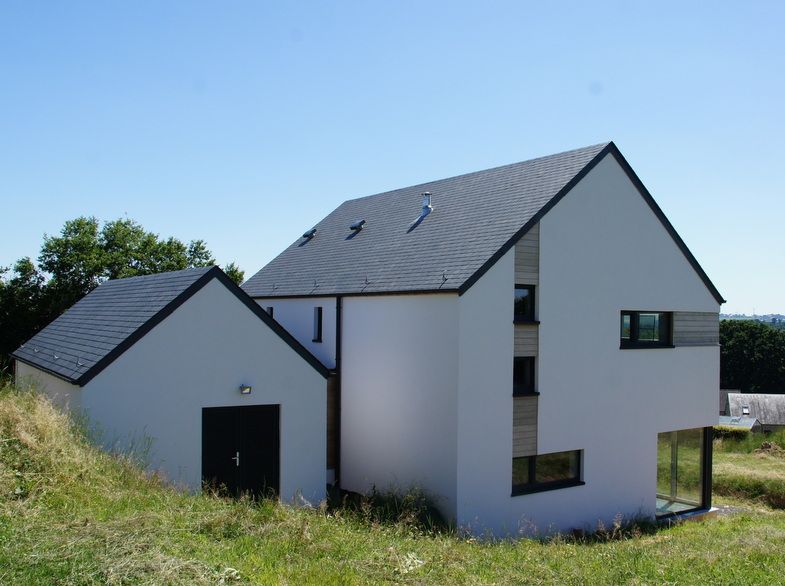 Maison passive à Durnal, Bureau d'Architectes Desmedt Purnelle Bureau d'Architectes Desmedt Purnelle Modern houses