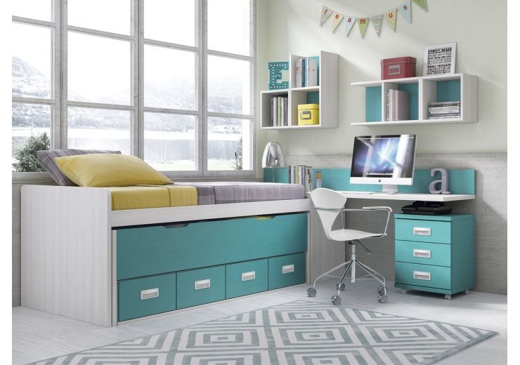 Juvenil, Muebles Orgón Muebles Orgón Phòng trẻ em phong cách hiện đại