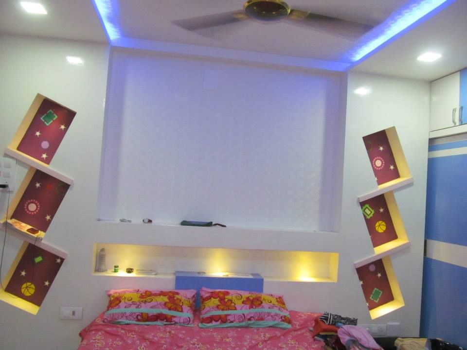 Mr.M Residential Flat, DESIGNER GALAXY DESIGNER GALAXY Modern style bedroom
