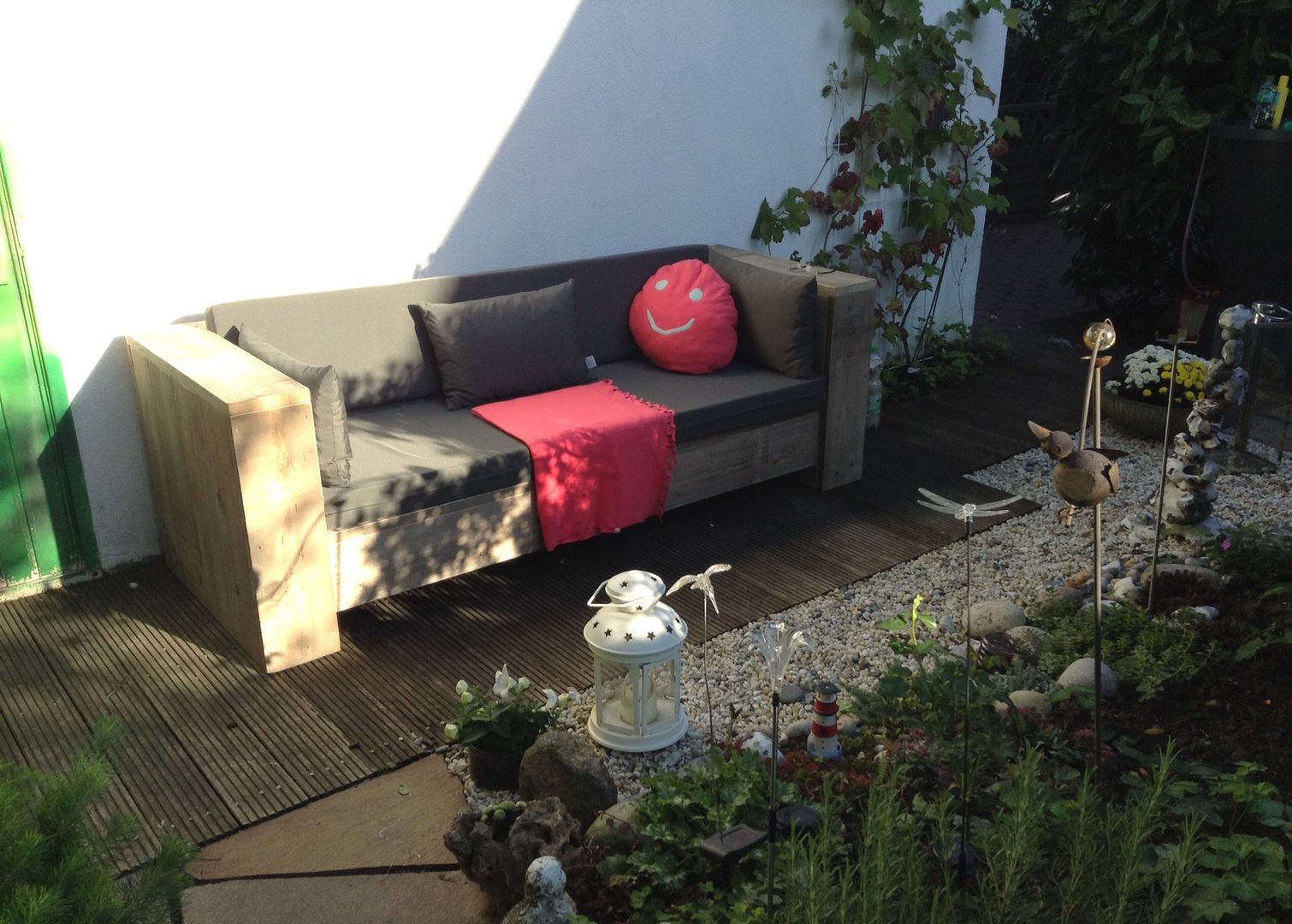 Bauholz Lounge Sofa Stuttgart, Exklusiv Dutch Design Exklusiv Dutch Design Rustic style garden Furniture