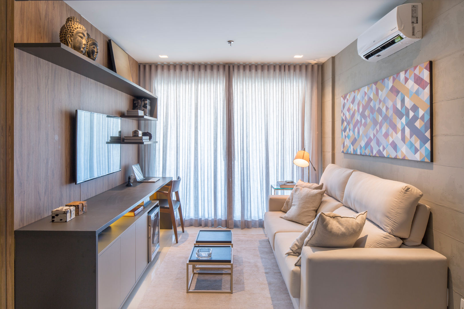 Apartamento HM, Carpaneda & Nasr Carpaneda & Nasr غرفة المعيشة