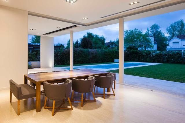 Casa Forte, Aulet & Yaregui Arquitectos Aulet & Yaregui Arquitectos Modern dining room