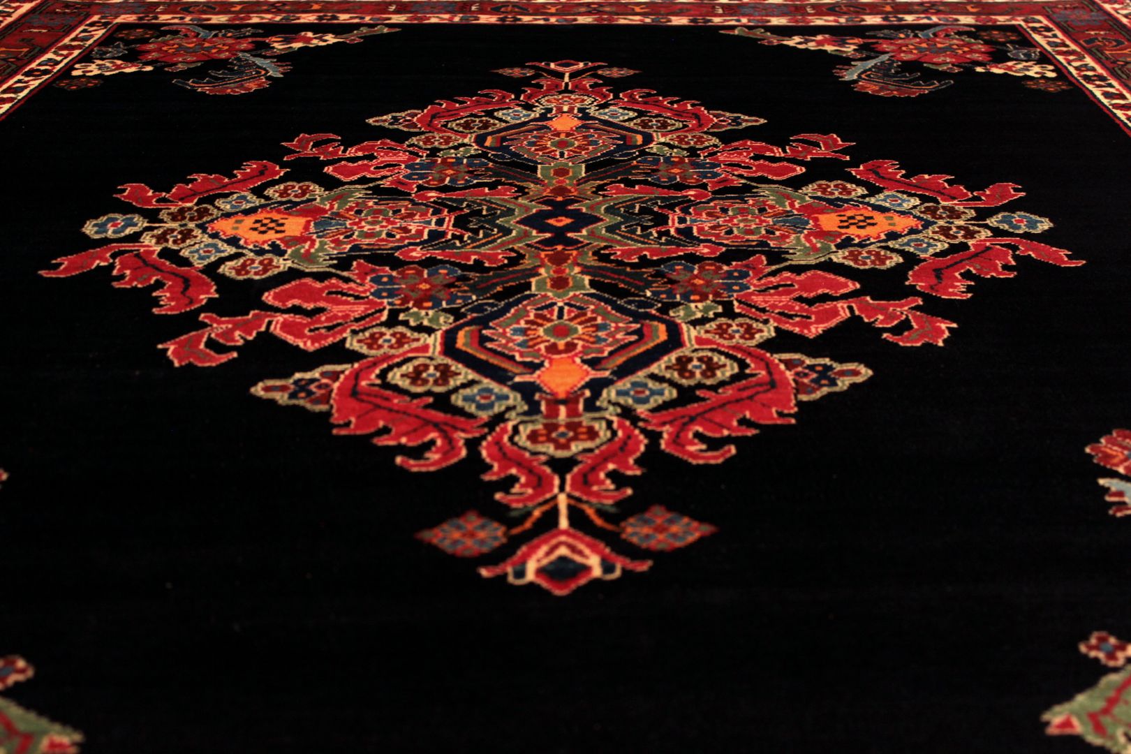 Irańskie dywany tradycyjne, Sarmatia Trading Sarmatia Trading フローリング 羊毛 オレンジ カーペット＆ラグ