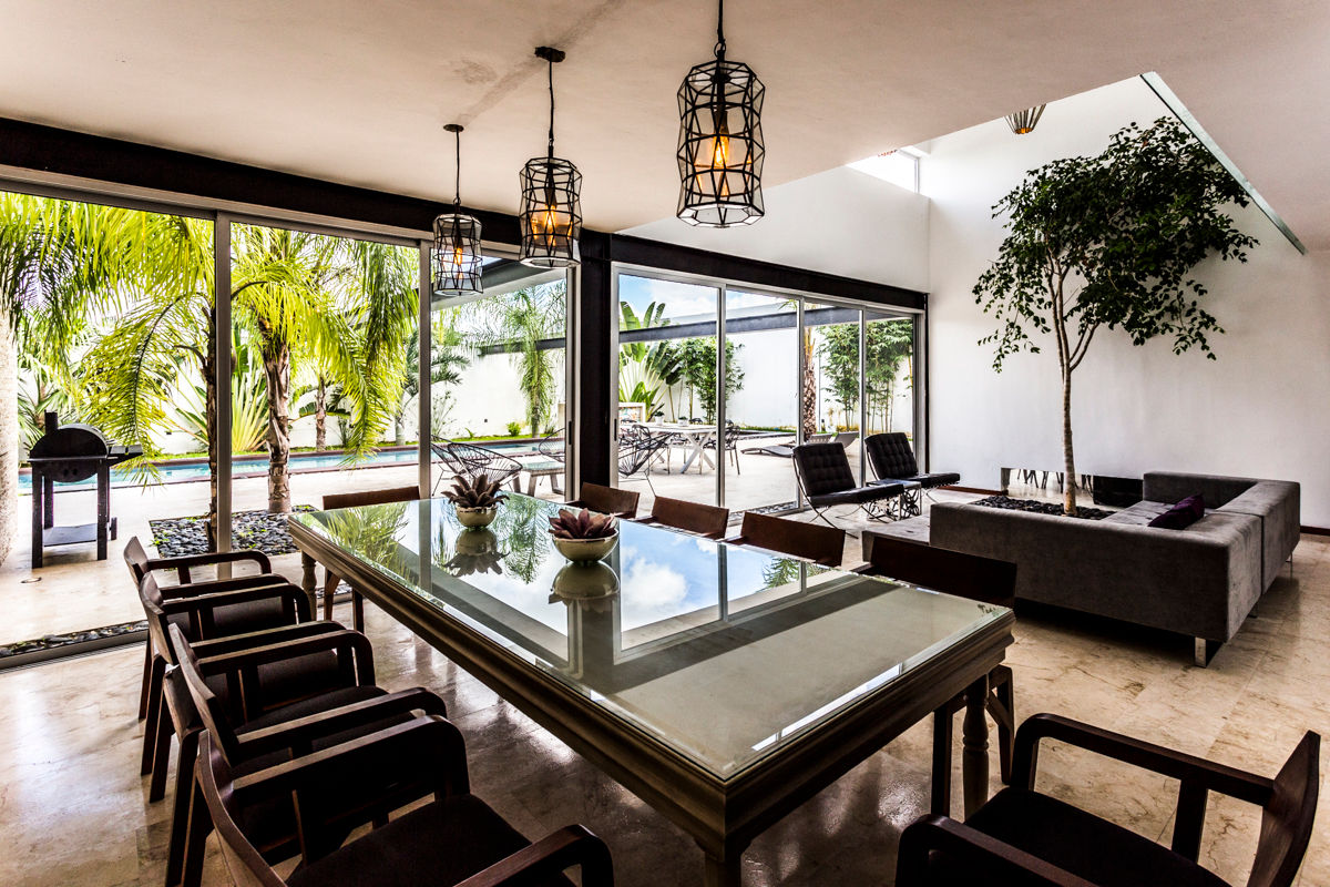 Fantástico Proyecto - Casa K27, P11 ARQUITECTOS P11 ARQUITECTOS Modern dining room