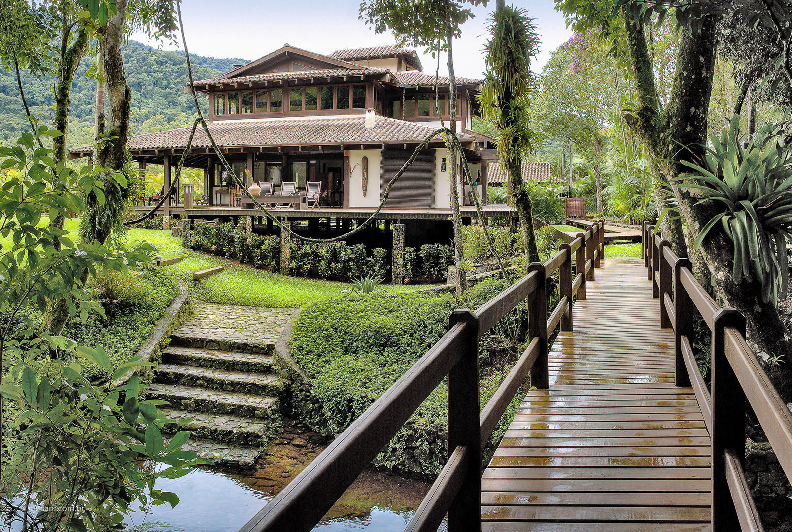 Casa da Praia, Mellani Fotografias Mellani Fotografias Casas de estilo tropical