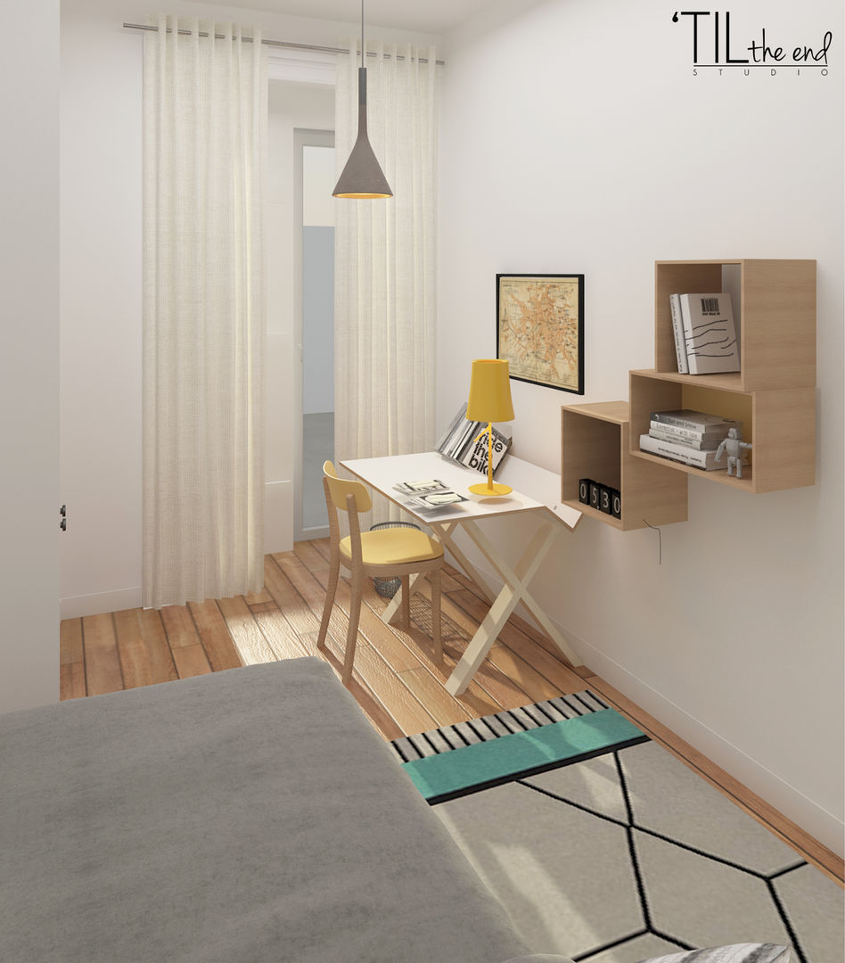 homify Scandinavian style nursery/kids room Wood Wood effect