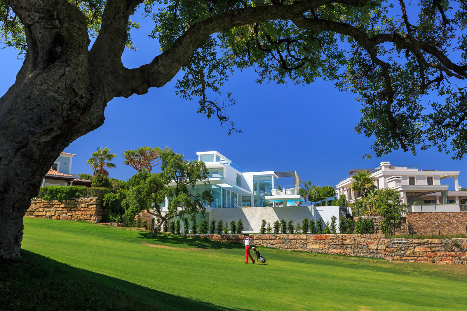 view from Golf course JSH Algarve Arquitectura Lda Jardins minimalistas