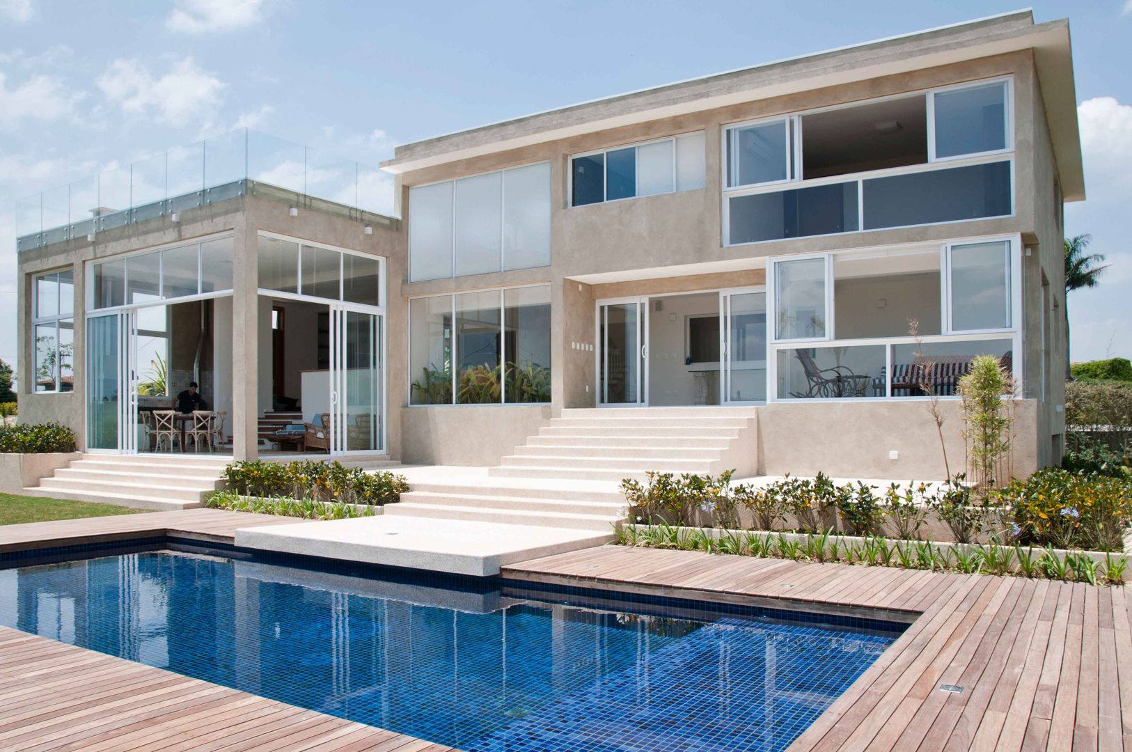 RESIDENCIA CAMPO 2, Martins Valente Arquitetura e Interiores Martins Valente Arquitetura e Interiores Casas modernas