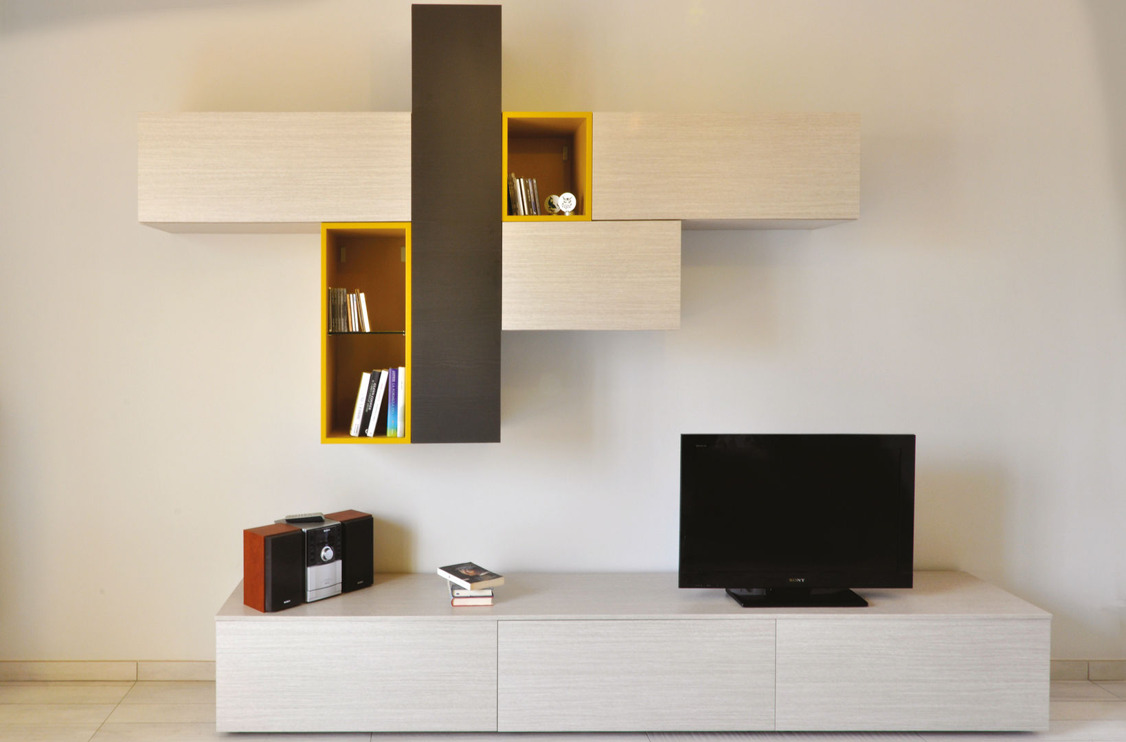 Ristrutturazione SG, arCMdesign - Architetto Michela Colaone arCMdesign - Architetto Michela Colaone غرفة المعيشة