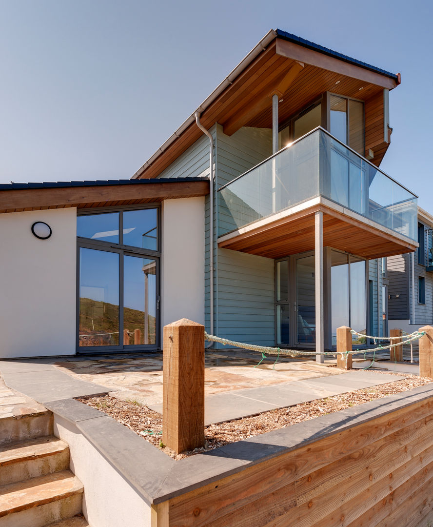 Rockside, Polzeath, Cornwall, Trewin Design Architects Trewin Design Architects Casas modernas